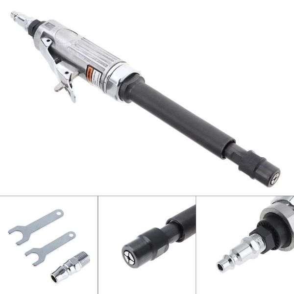 

pneumatic tools 1/4" 25000rpm extended straight shank grinding machine with bayonet quick connector disassembly wrench for tire repair