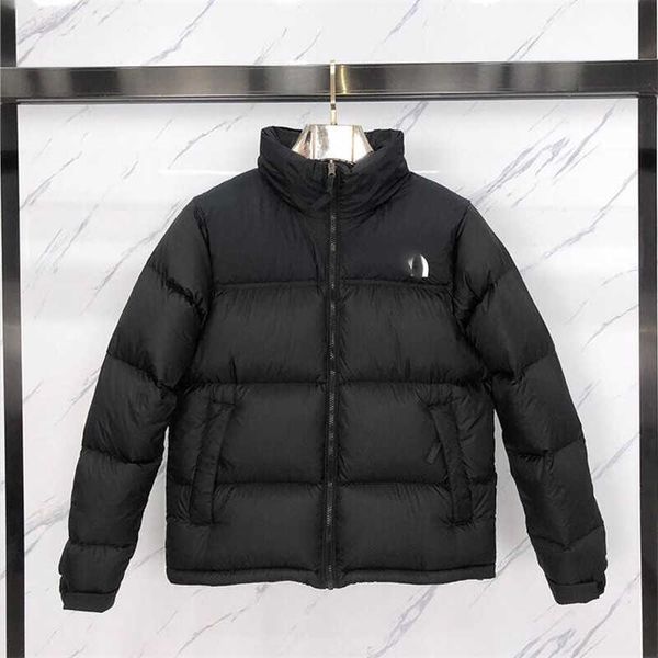 

winter thicken designer down jackets fashion brand embroidery men parkas outdoor windproof charm man coats, Black