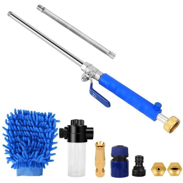 

watering equipments high pressure power washer wand water hose with nozzle, drain cleaning tool, flexible garden sprayer for car washing
