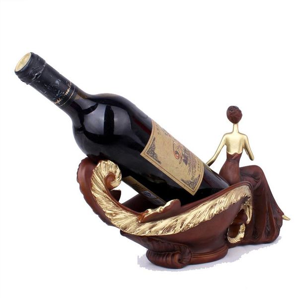 

ice buckets and coolers creative resin wine racks handmade crafts beauty model holder cabinet decor wedding gifts home bar accessories