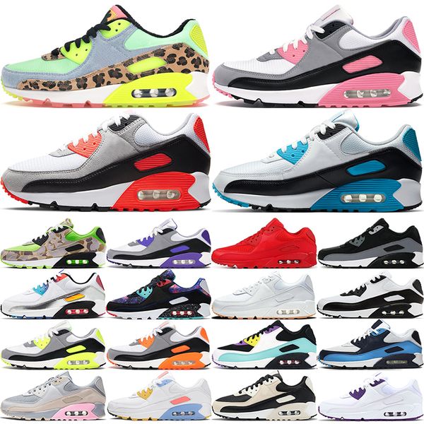 

air max 90 triple black white running shoes trail good game desent olive exceed mars landing bubbles infrared dust grey womens mens trainers