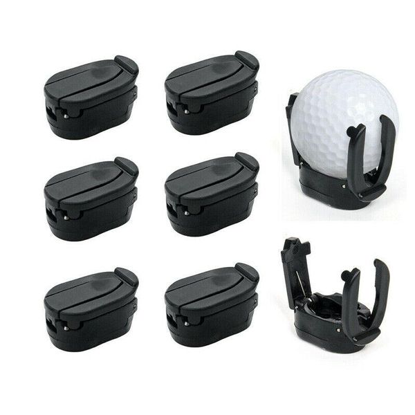 

golf training aids 8pcs ball pick-up tool saver claw put on putter grip retriever grabber 3.1*2.1*1.6cm plastic retrievers accessories