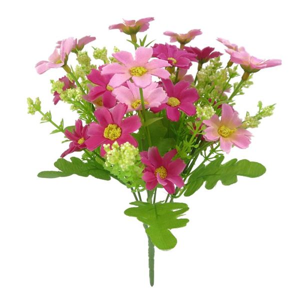 

decorative flowers & wreaths 7 forks 28 small daisy simulation flower home christmas decoration artificial jump orchid chrysanthemum