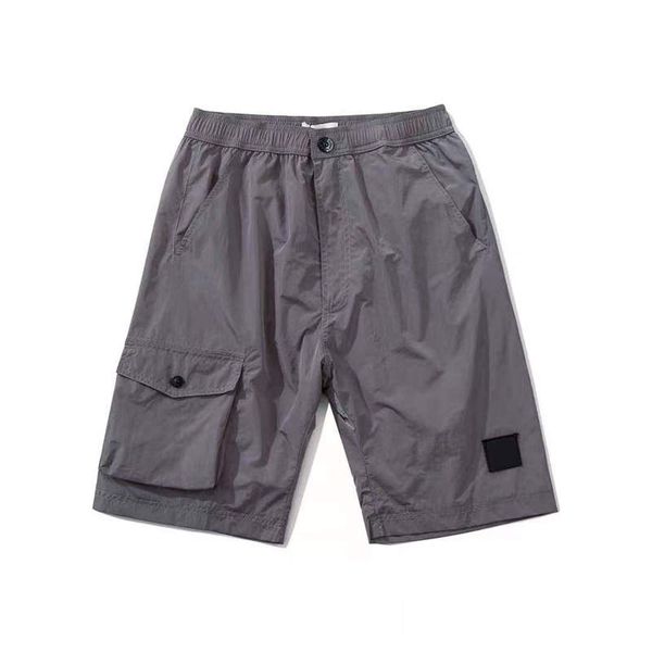 

mens shorts summer fashion beach short pants pattern embroidery with button letters track pant hip hop street outwears, White;black