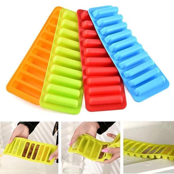 

creative silicone ice cube tray mold 10 grid chocolate for water bottle cream pudding maker diy bar kitchen baking moulds