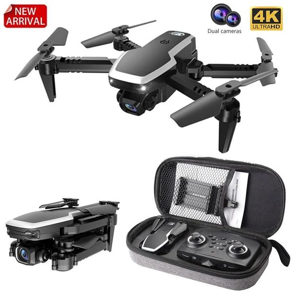 

s171pro mini drone 4 hd dual camera 1080p wifi fpv rc quadcopter foldable dron professional toy drones