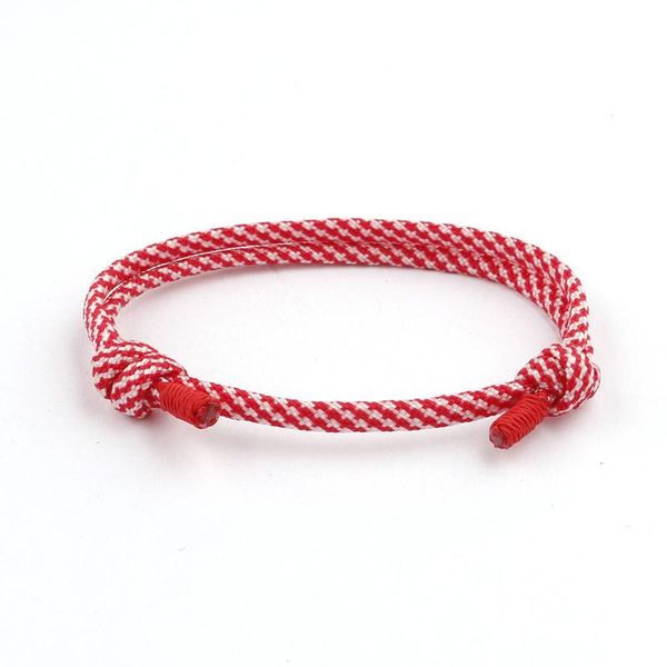 

charm bracelets niuyitid 550 paracord rope red for women fashion simple mens 2021 handmade adjustable male braclet, Golden;silver
