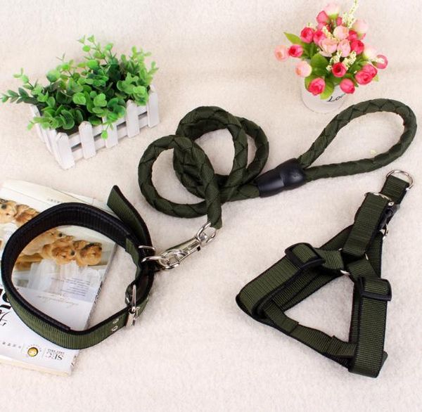 

fashion style dog harness and leash pet set for collars & leashes