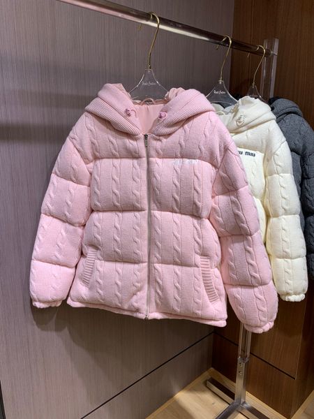 

hooded collar new slim temperament down jacket women, Black