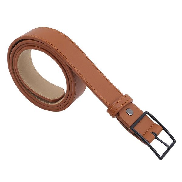 

women's belt leather belts for women female gold pin buckle strap fancy vintage jeans, Black;brown