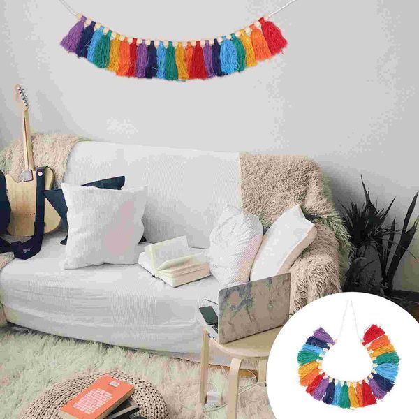 

tapestries 1pc cotton yarn hanging pendant wall decorative tassel string adornment