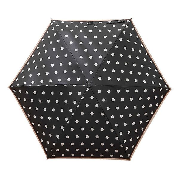 

umbrellas travel umbrella portable lightweight compact pocket with polka dot pattern parasol