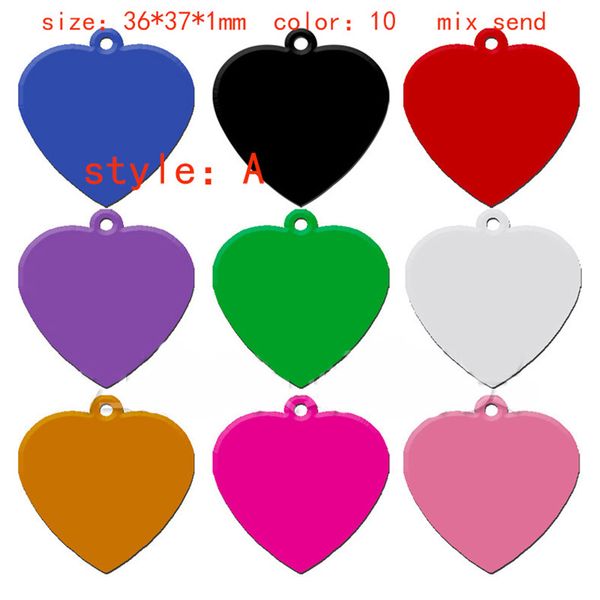 

factory factory military styles tag metal blank more 100 pet cat id card aluminum alloy army dog tags no chain mixed colors 10
