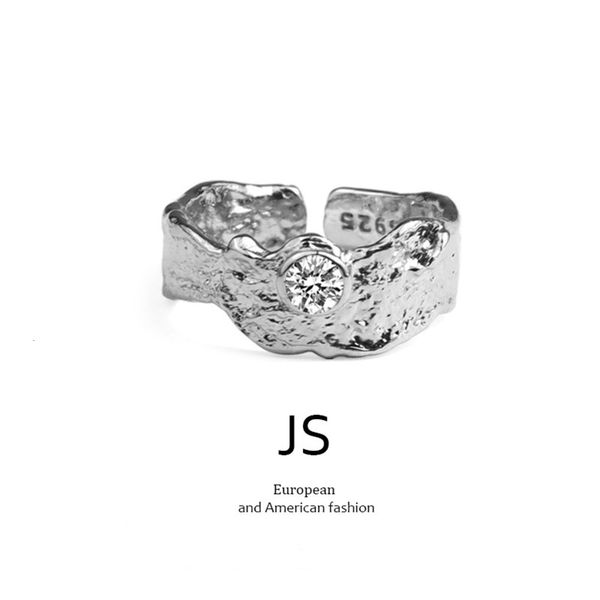 

female personality ins net red fashion niche design simple cool little finger tail ring, Black