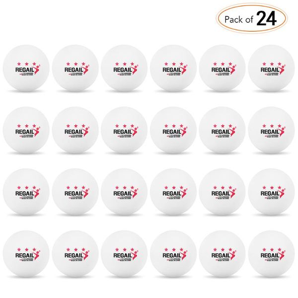 

24pcs table tennis balls 3 star 40mm pong training amateur advanced practice
