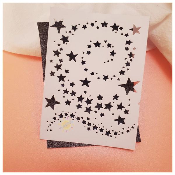 

painting supplies stars stencil cutting dies for diy scrapbooking cardmaking decorative embossing making greeting card paper craft
