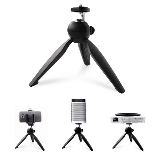 

phone tripod projector holder go pro foldable trypod for mini abs cellphone generic 1/4 screw interface xgimi tripods