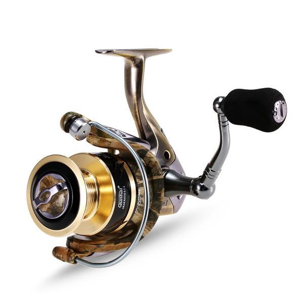 

baitcasting reels 13+1 ball bearings spinning fishing reel /salt water sea carp metal tackle pesca lures baits