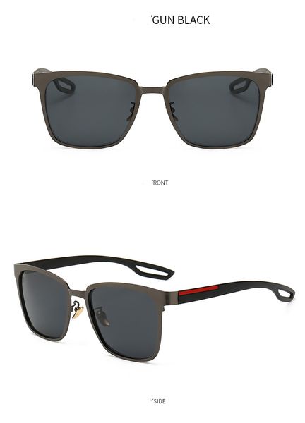 

luxur classic pilot sunglasses designer brand fashion mens womens sun glasses eyewear metal glass lenses with box, White;black