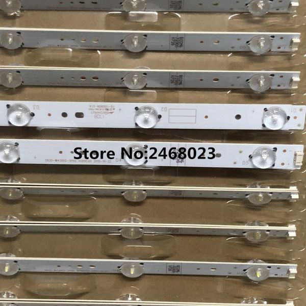 

strips tv led light for tele funken tf-led43s27t2 rdl430fy ld0-10f backlight strip kit lamp lens band 5800-w43001-5p00 ver02.00