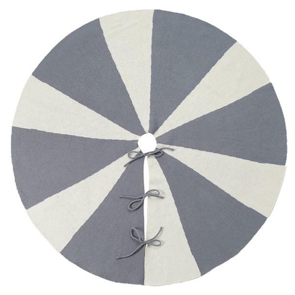 

christmas decorations 1pc tree apron trees skirt knitted double-sided decorative