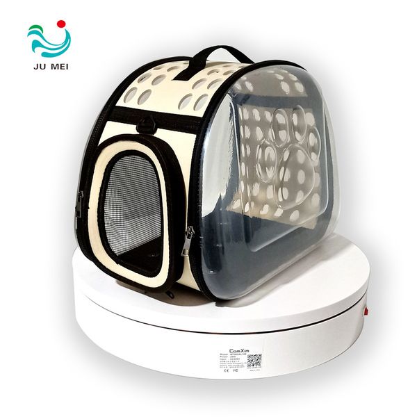 

cat foldable transparent backpack dog supplies going out portable pet bag