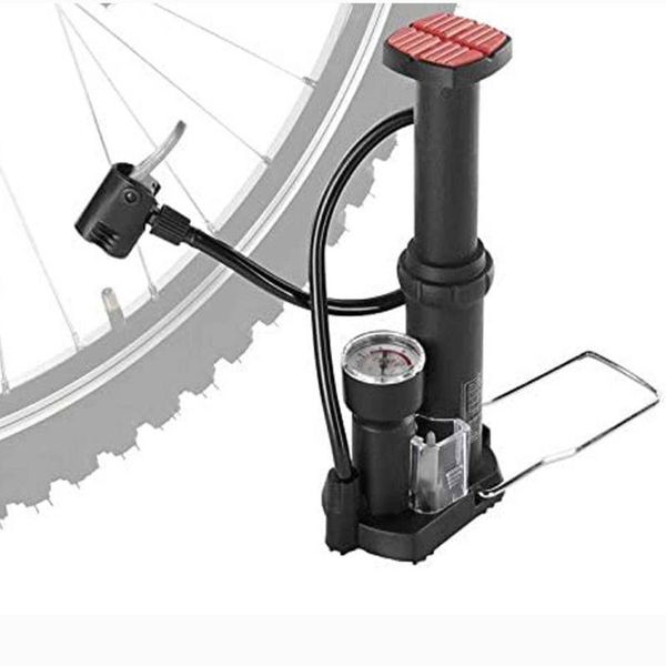 

bike pumps portable bicycle pump mini hand cycling air ball toy tire inflator with gas needle for accessories
