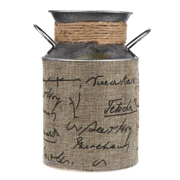

storage bags 1pc european style retro flower bucket exquisite iron container