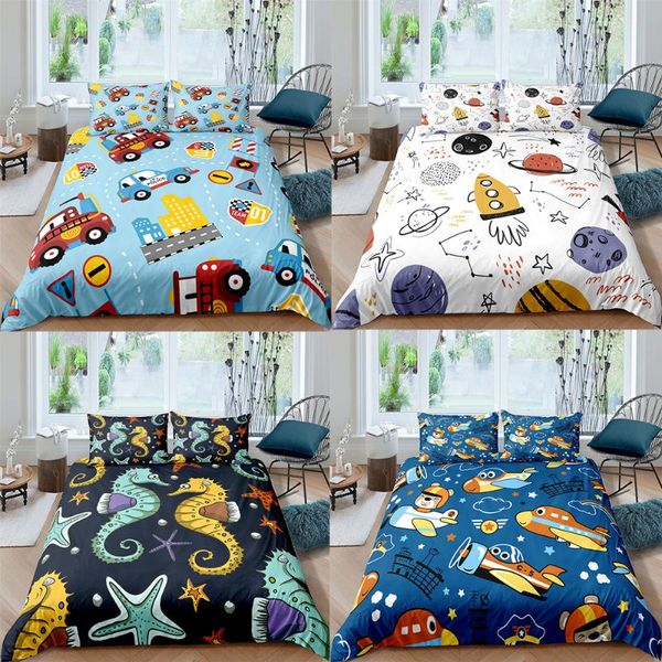 

bedding sets space set child twin beds 2 people galaxy quilt cover bed lines comforter duvet bedspreads for 135 sheet