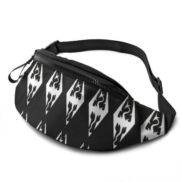 

waist bags skyrim bag travel woman pack polyester pattern