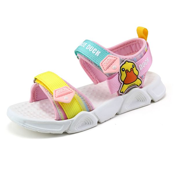 

2021 childrens sandals for girls shoes boys summer kids sandal girls school shoes baby girls beach shoes zapatos para x2030, Black