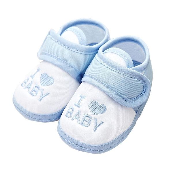 

baby cotton non-slip toddler shoes heart-shaped design suitable for 0-2 years old adjustable first walkers