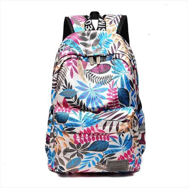 

hawaii spring style brand backpacks for school teenagers girls bags fashion women travel back pack