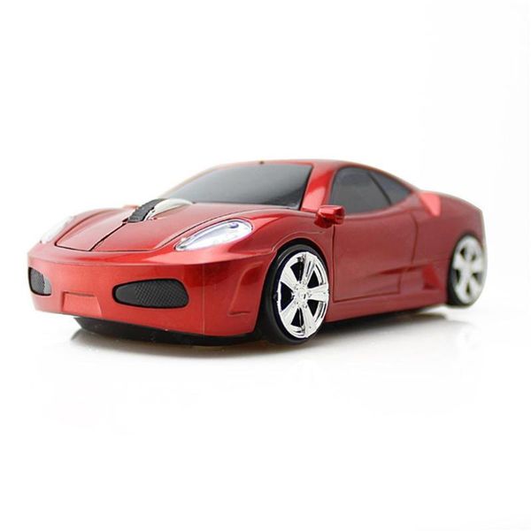 

mice 3d 2.4ghz wireless optical gaming mouse gift 1600 dpi usb 2.0 men sport car shape for laptop