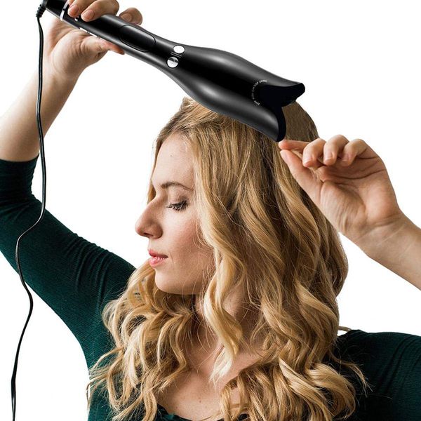 

air rose-shaped multi-function lcd curling iron professional hair curler styling tools curlers wand waver curl automatic curly, Silver