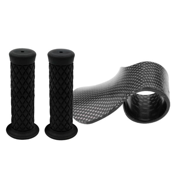 

handlebars handle grips + motor throttle control assist wrist rest aid grip