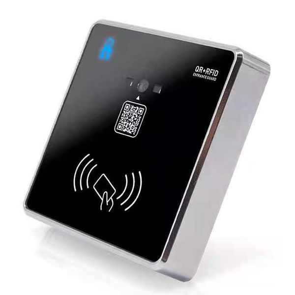 

xiruoer-10sets qr code scanner 1d 2d barcode+ 125khz 13.56mhz rfid access control reader rs232/usb/rs485/ttl wiegand 26 wiegand 34