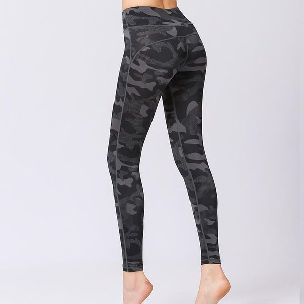 

yoga outfit 2021 women camouflage naked high waist tight fitness pant elastic energy gym wear workout leggings sports