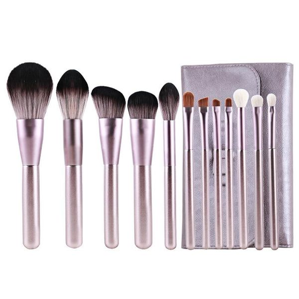 

makeup brushes 12pcs brush set multifunctional foundation powder blush eyeshadow blending small grape beauty tools for beginner cosmetic