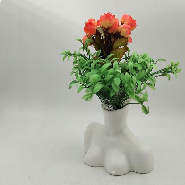 

vases female body form vase for flower art planter pot modern boho home decoration