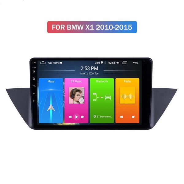 

car dvd player 9" 2 din radio gps android navigation for bmw x1 2010-2015