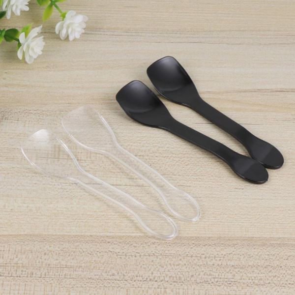 

spoons 200pcs disposable cake dessert ice-cream for home shop party