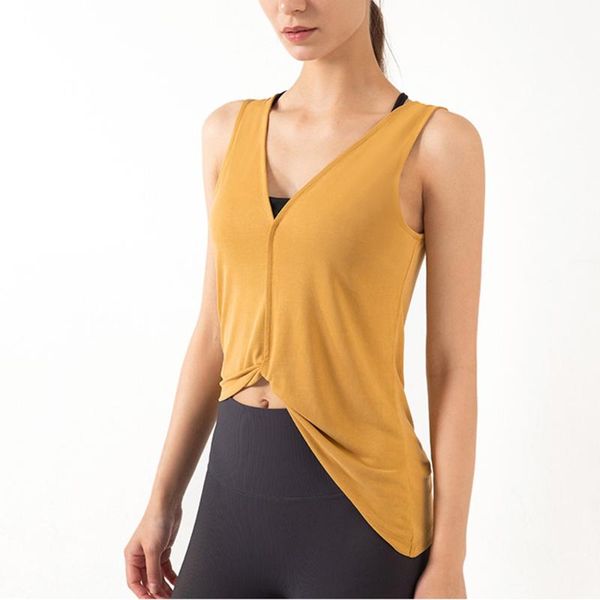 

yu shuhua summer slim fit yoga vest asymmetric hem workout sports women thin running fitness gym sleeveless shirts outfit