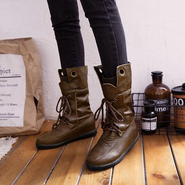 

boots fashion cowboy ankle women winter autumn western shoes footwear water-proof black large size