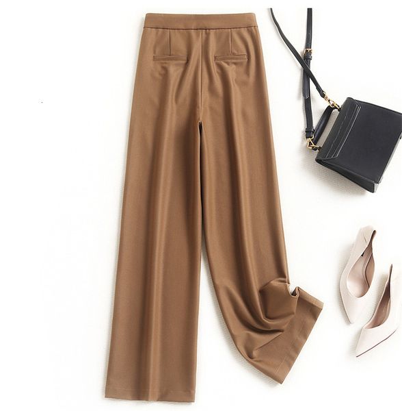 

pant elegant feminine fashion spring leg lady office pants, White