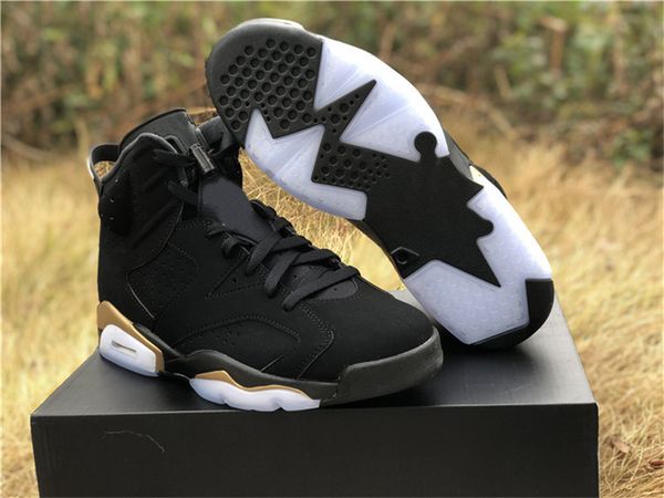 

2021 authentic air 6 dmp retro black metallic gold pack 23 outdoor shoes men defining moments suede sneakrs sports ct4954-007 with