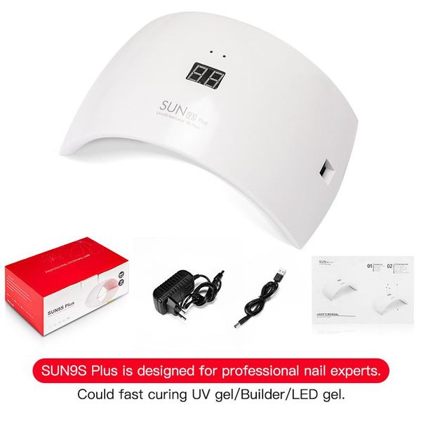 

54/36w nail dryer manicure polish glue baking lamp high power potherapy machine usb cable home use gel varnish tool dryers