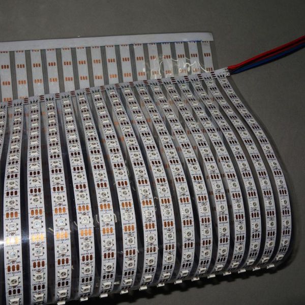 

modules 30*20 pixels rgb full color ws2812b flexible led pixel panel light dc5v