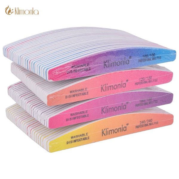 

nail files 50pcs file tool sets 100/120/180/240 sandpaper colorful acrylic boat sanding buffer block grinding polishing tools