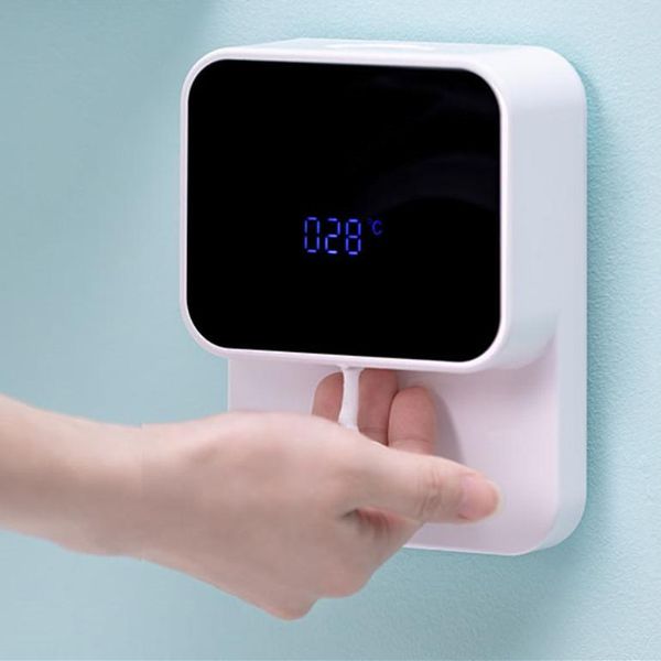 

liquid soap dispenser led display dispensers rich foaming hand washing machine intelligent induction foam washe